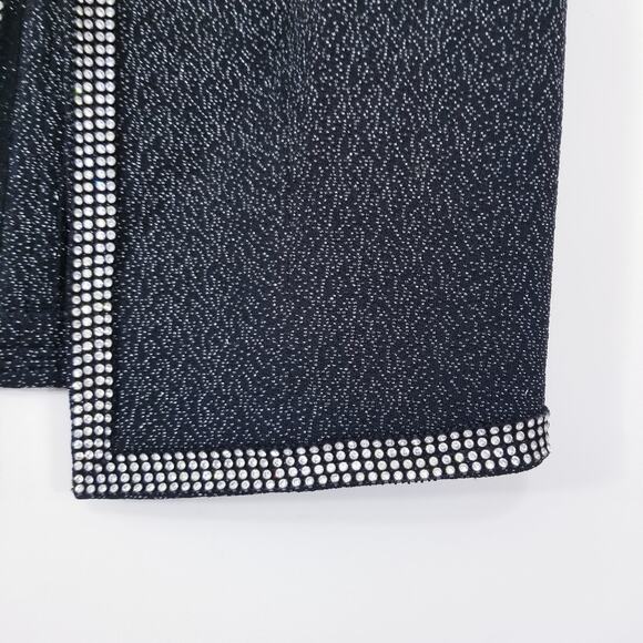 American Vintage Karlana Knit Wear Metallic Rhinestone Vest - Picture 4 of 12